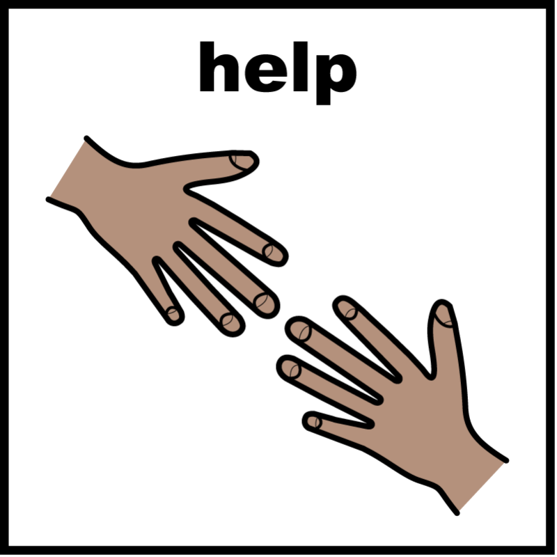 A close-up of hands reaching out to each other