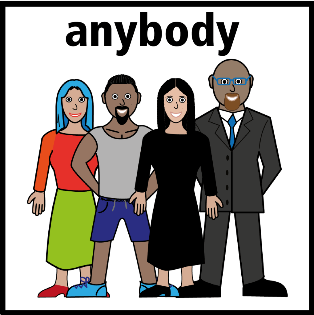 Illustration of a range of people, men, women of diverse ethnicity and ages.