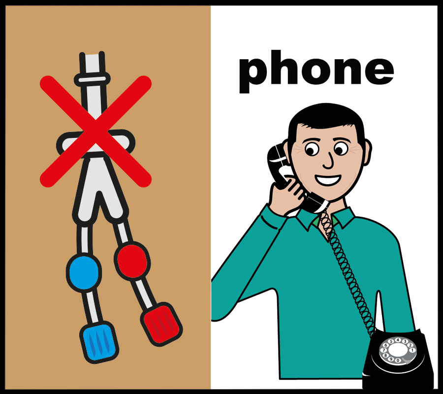 image to show you should ring a nurse immediately if the lump on your line is showing